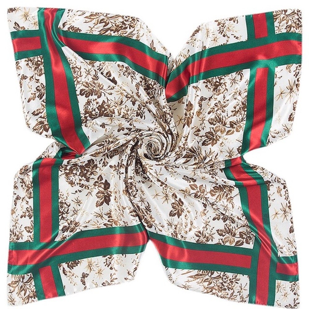 Gucci looking scarf